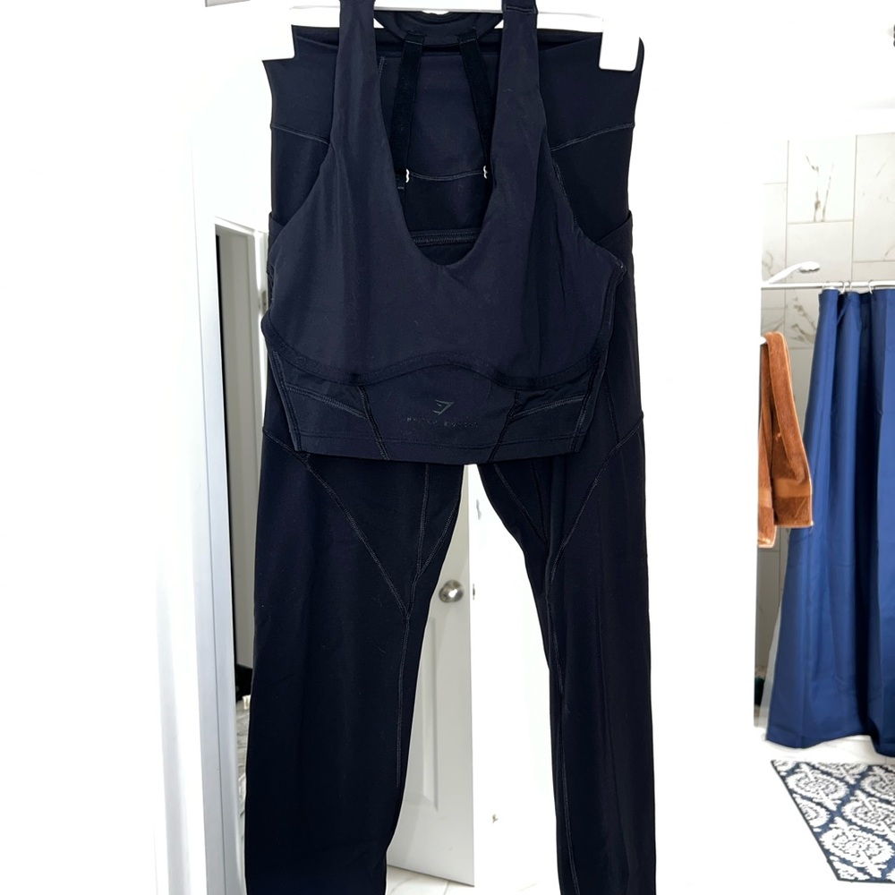 Gymshark x Whitney Simmons Workout Bra and Leggings Set. Both size small.